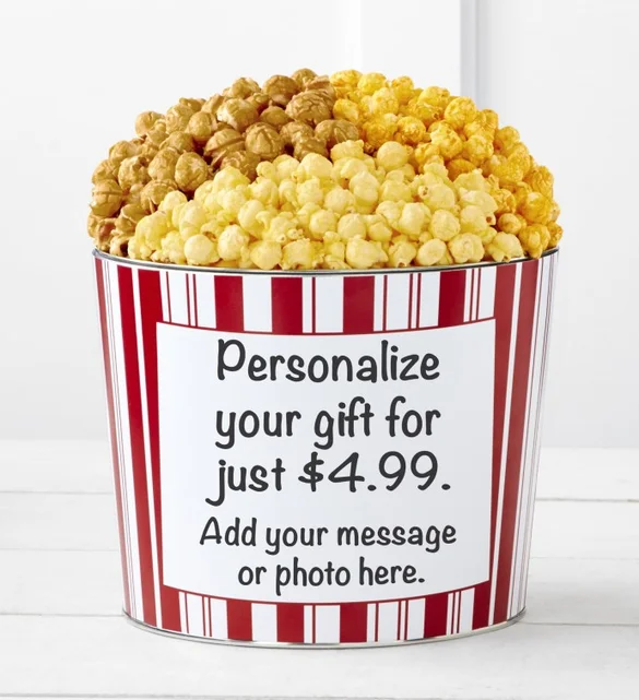 care package ideas Personalized Retro Tin