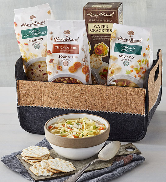 care package ideas Soup Gift Basket