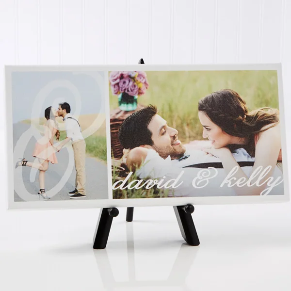 romantic photo gift ideas with Photo Canvas Print