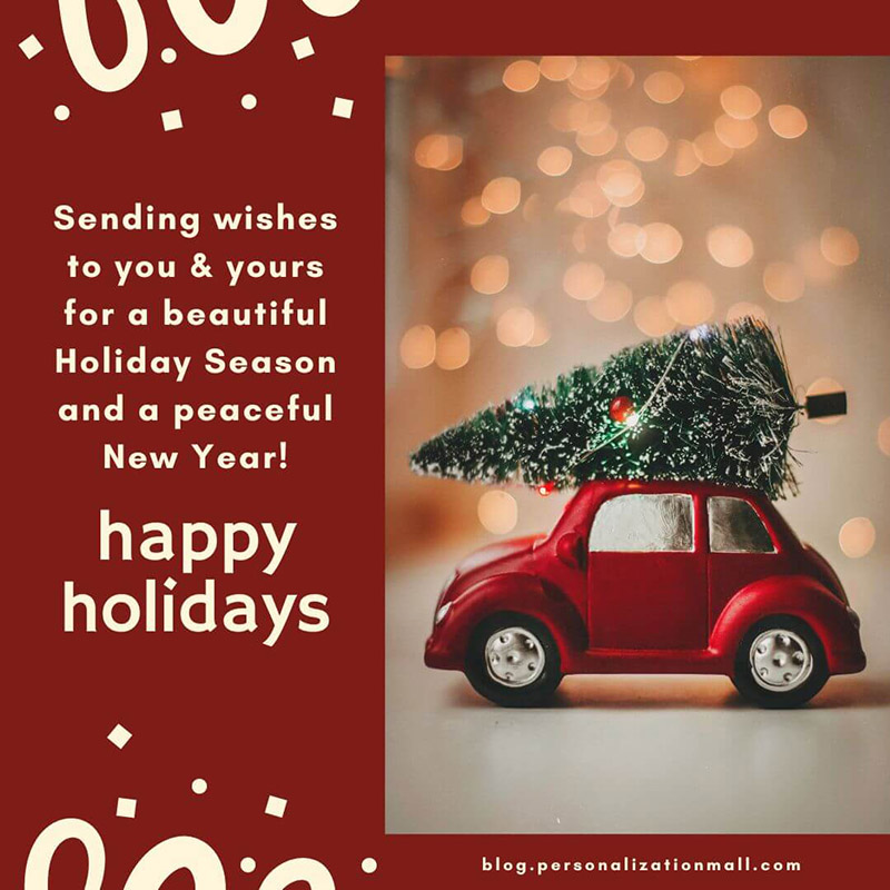 christmas card messages with sending wishes to you and yours for a beautiful holiday season 1