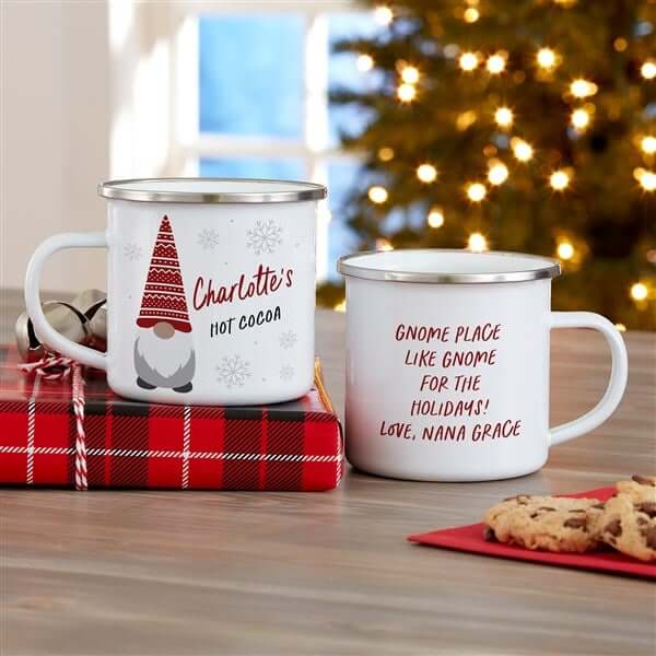 Mugs are a great stocking stuffer or low price gift idea! I like to fi