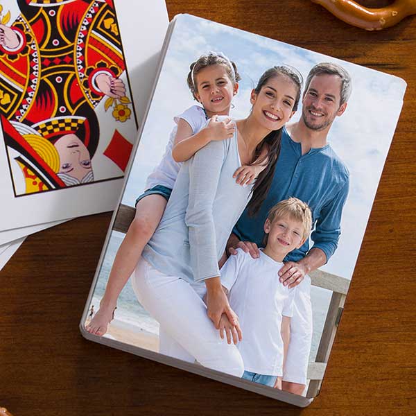 last minute christmas gift ideas Custom Photo Playing Cards