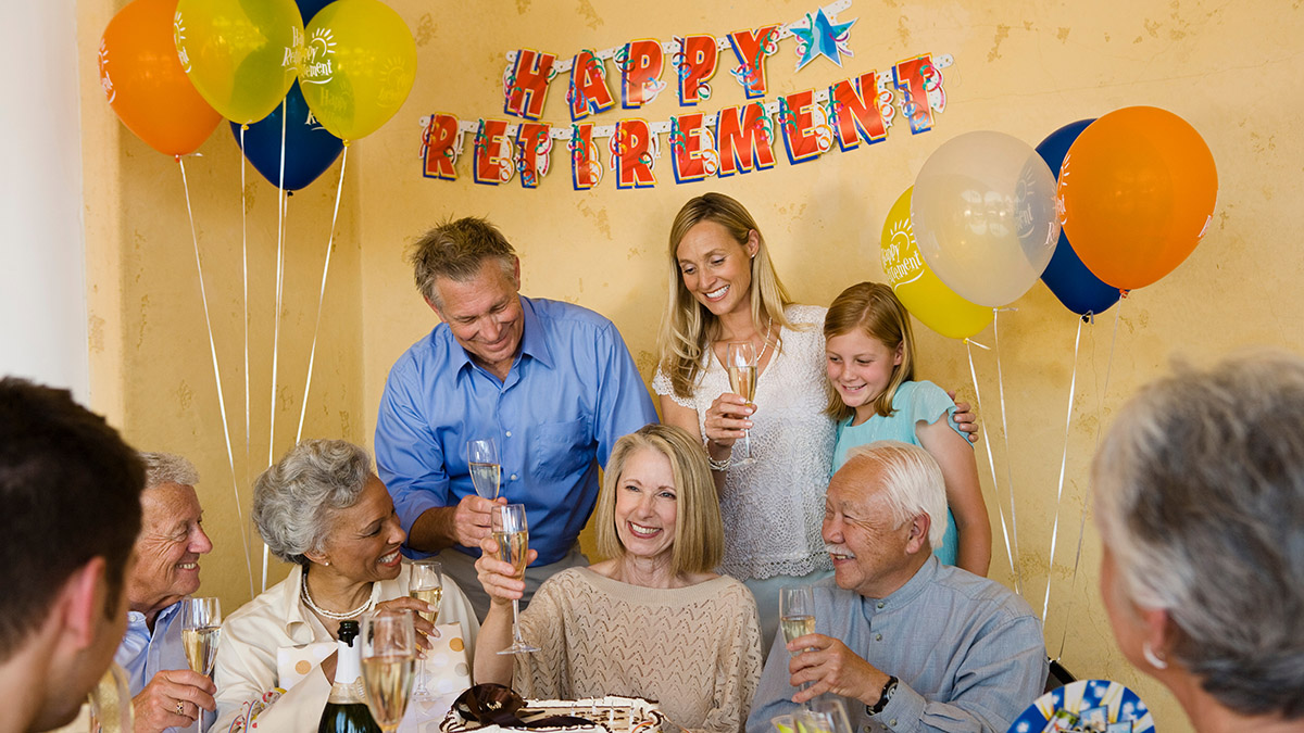 retirement gift ideas party