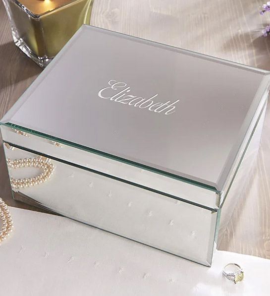 christmas gifts for mom Engraved Jewelry Box