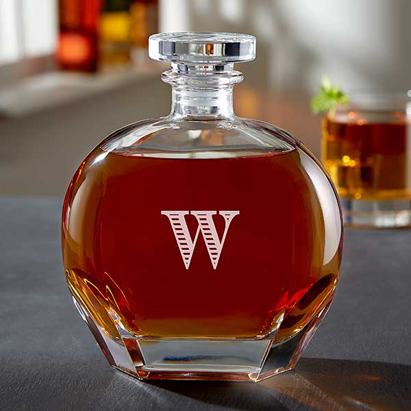 wine gifts for wine lovers Engraved Whiskey Decanter
