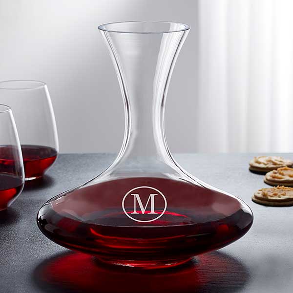 wine gifts for wine lovers Engraved Wine Decanter