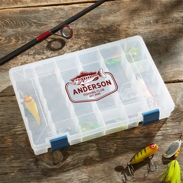 easter basket ideas Personalized Tackle Fishing Box