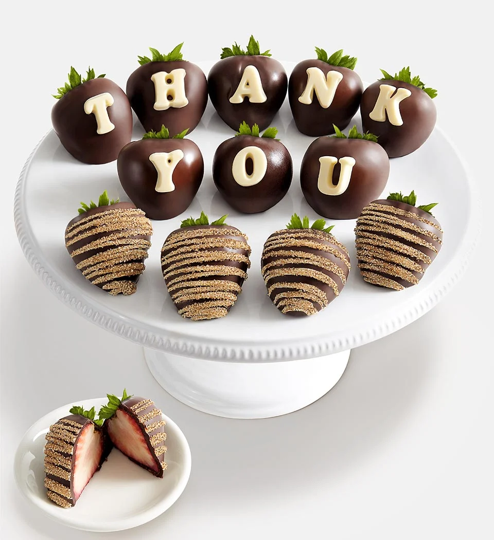 employee appreciation day Thank You Artisan Belgian Chocolate Covered Strawberries