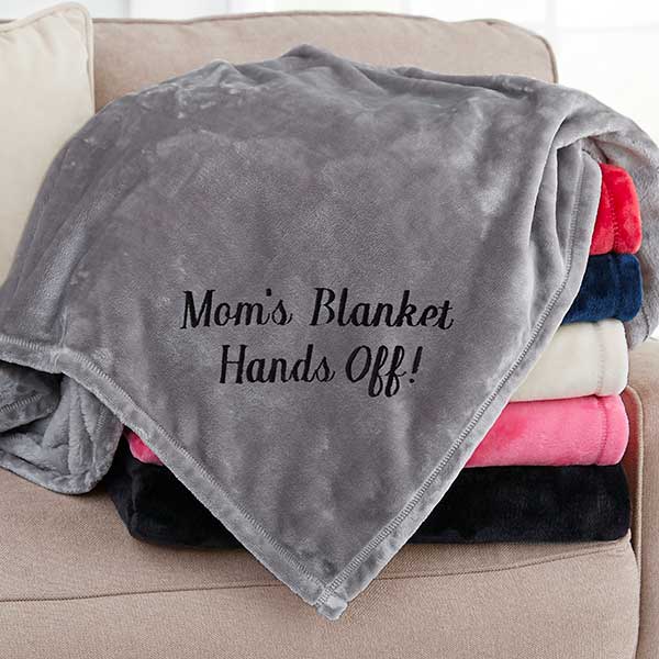 gifts for expecting moms personalized fleece blanket