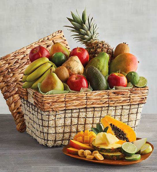 retirement gifts for women Deluxe Fresh Fruit Basket