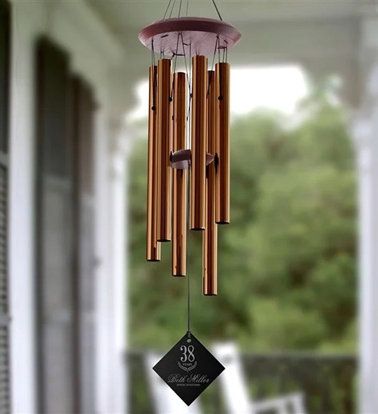 retirement gifts for women Personalized Wind Chimes