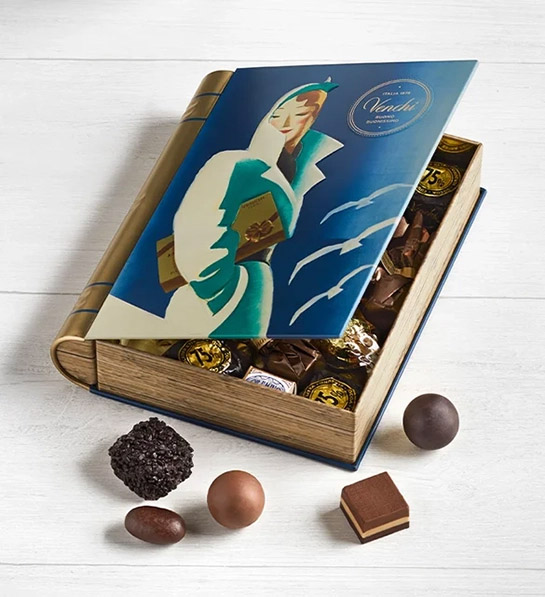 retirement gifts for women Venchi Chocolate Garden Maxi Book