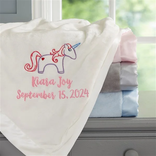 unicorn gifts unicorn baby blanket
