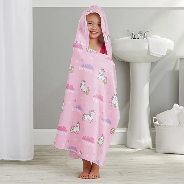 unicorn gifts unicorn hooded bath towel