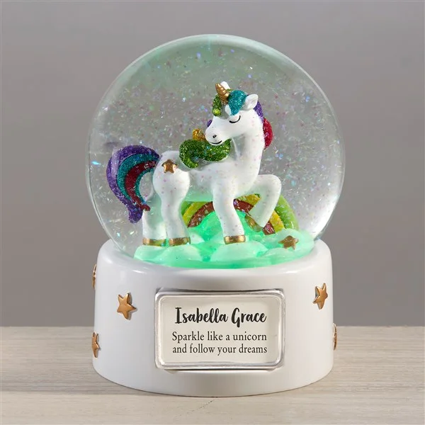 unicorn gifts unicorn show globe