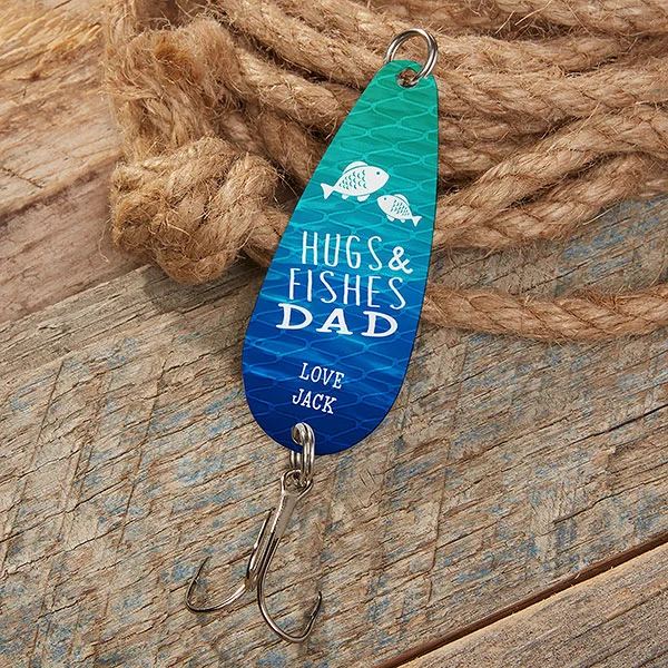 Fathers Day Gifts from Kids Personalized Fishing Lure