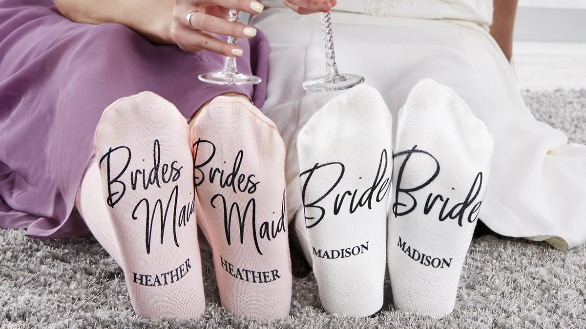 bridesmaid proposal ideas socks