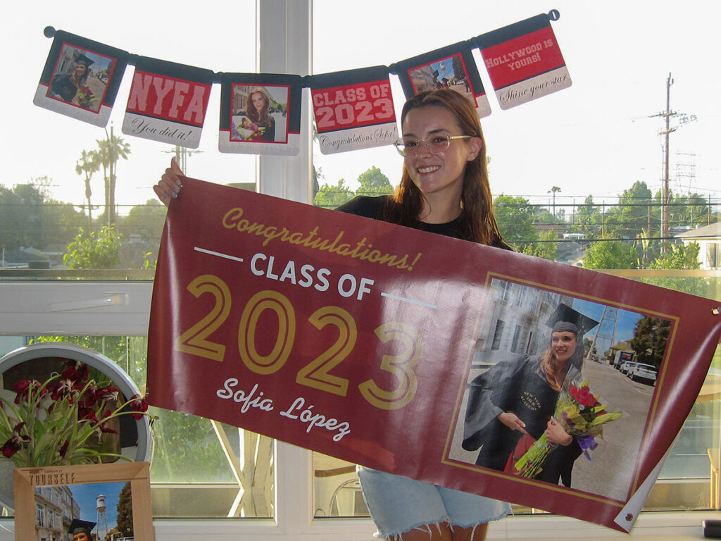 graduation party ideas personalized banner