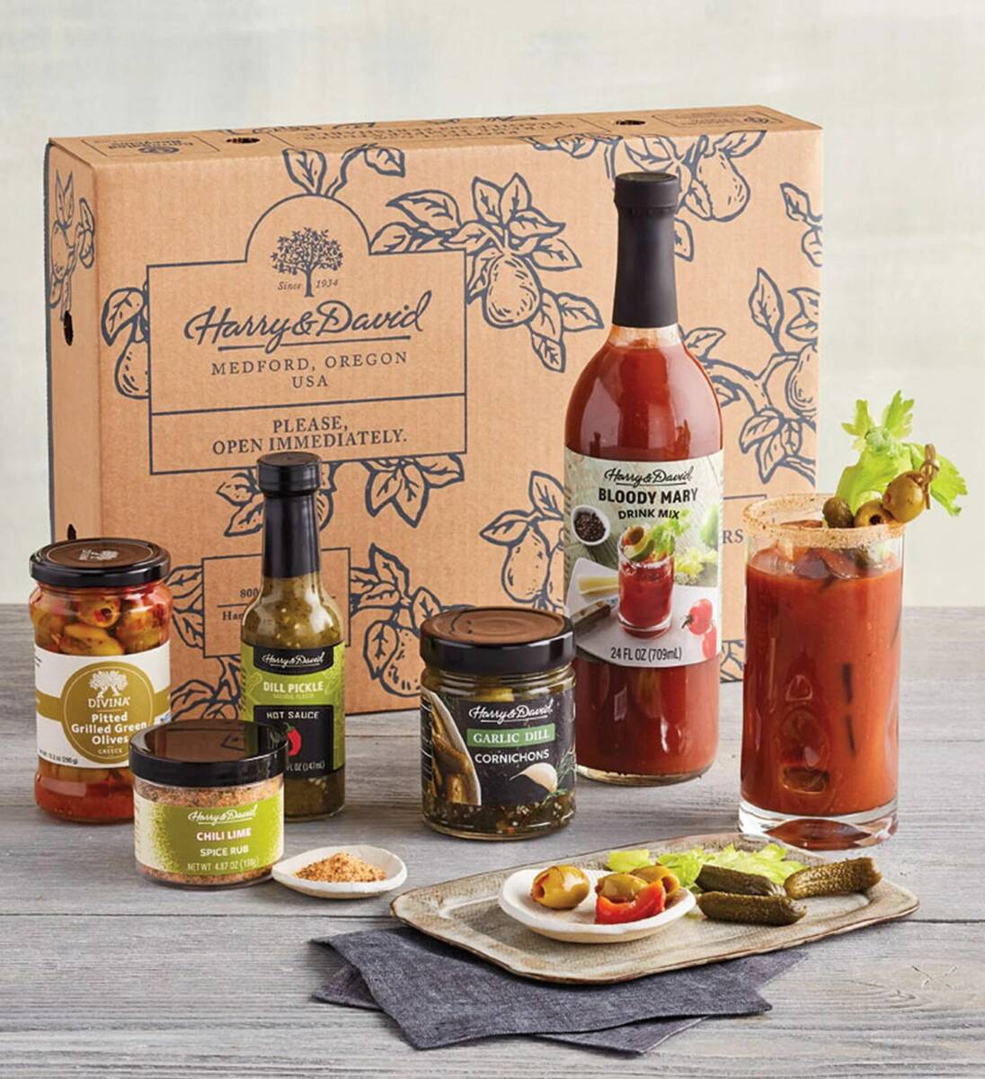 gifts for co-workers bloody mary kit