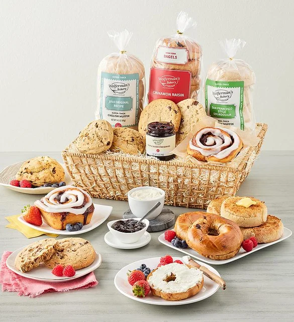 40th birthday gift ideas Deluxe Bakery Gift Basket