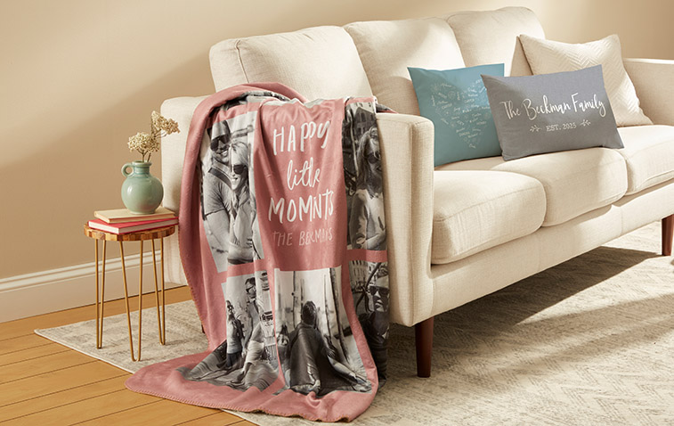 types of blankets fleece photo blanket