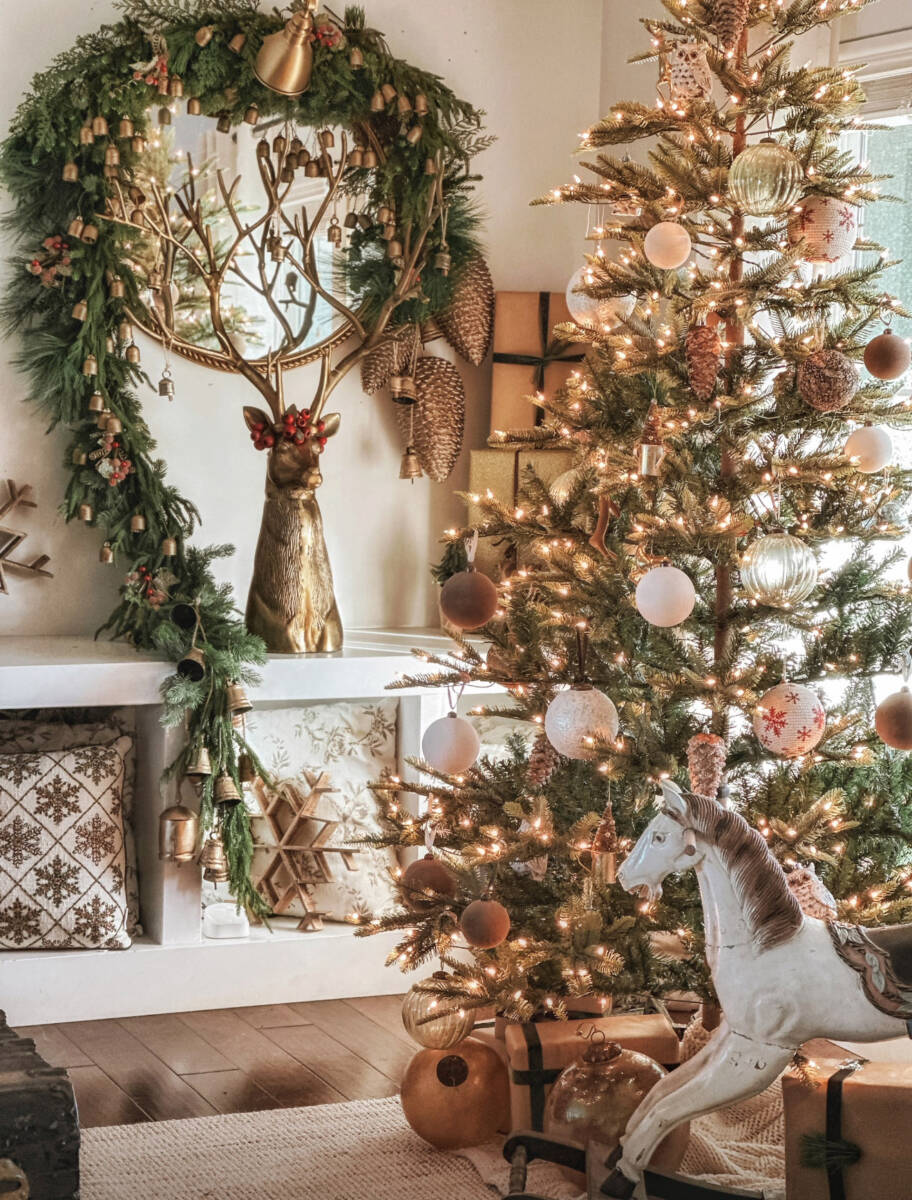 christmas tree decorating ideas nordic woodland 2