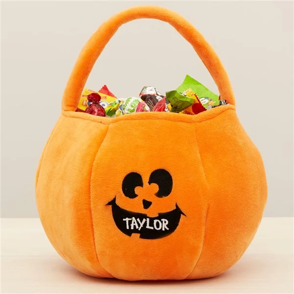 halloween gift ideas Plush Halloween Treat Bag