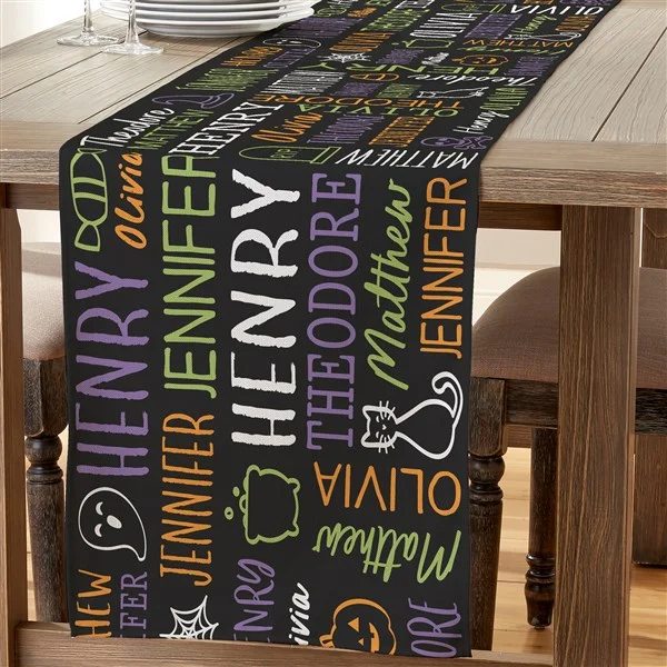 halloween gift ideas Table Runner