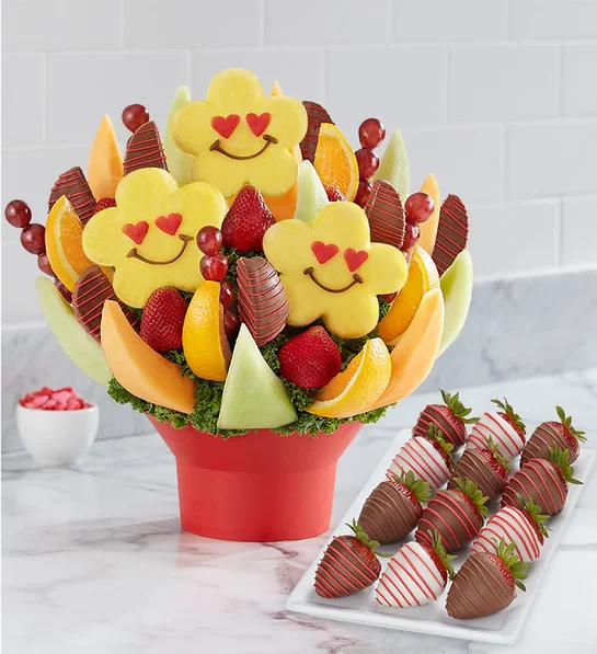 funny valentines gifts fruit bouquet