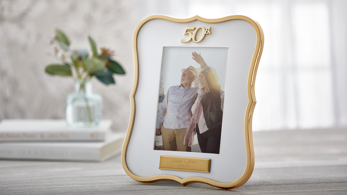 50th Wedding Anniversary Present Ideas - Unique Gift Ideas & More - The